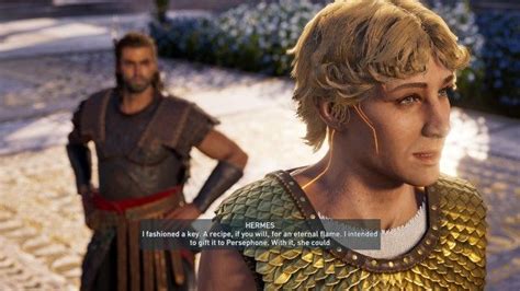 ac odyssey give hermes recipe|The Keeper and the Flame Assassin's Creed Odyssey Quest.